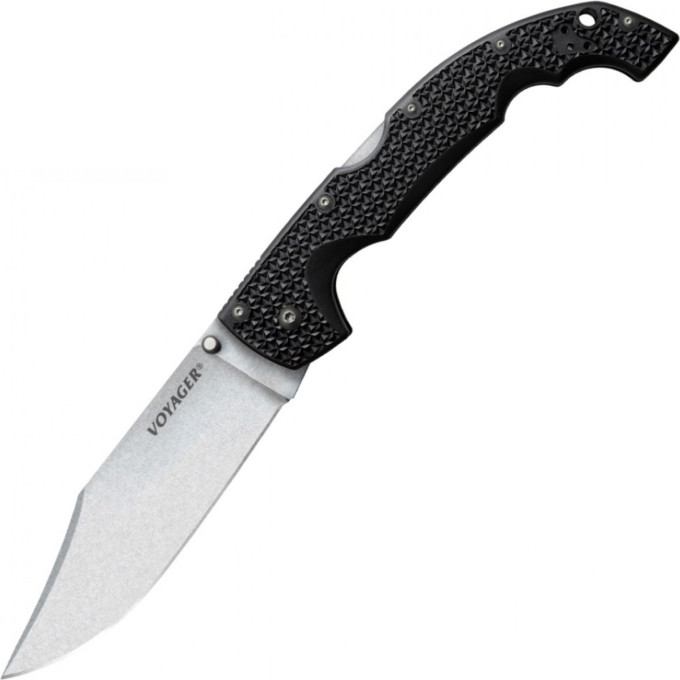 Нож COLD STEEL VOYAGER CLIP EXTRA LARGE PLAIN CS_29TXC